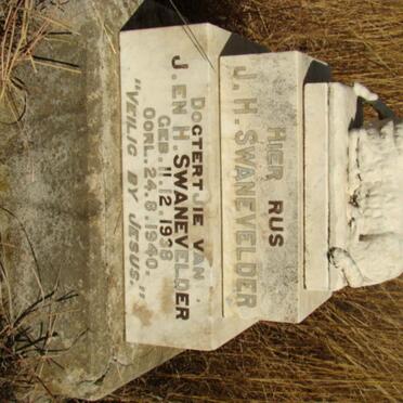 SWANEVELDER J.H. 1938-1940