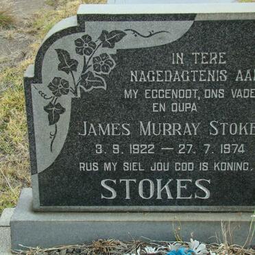 STOKES James Murray 1922-1974
