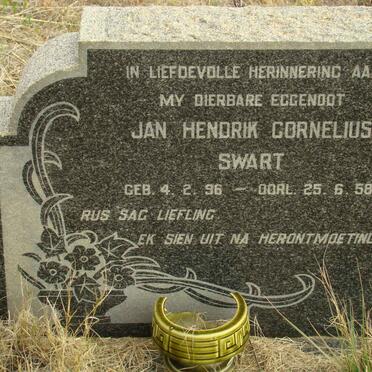 SWART Jan Hendrik Cornelius 1896-1958