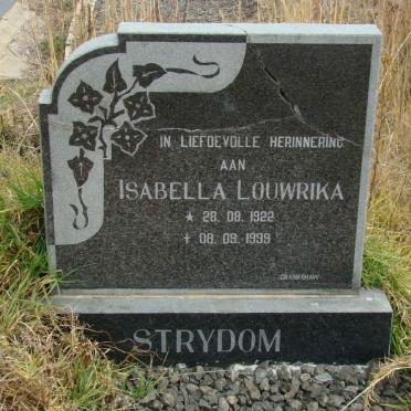 STRYDOM Isabella Louwrika 1922-1999