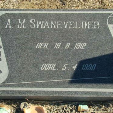 SWANEVELDER A.M. 1912-1990