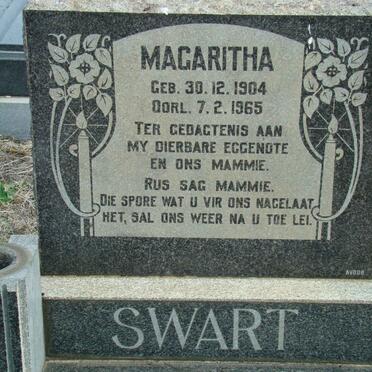 SWART Magaritha 1904-1965