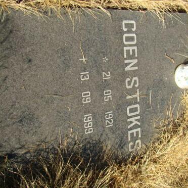 STOKES Coen 1921-1999