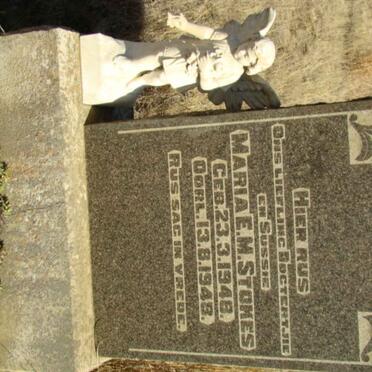 STOKES Maria E.M. 1948-1948