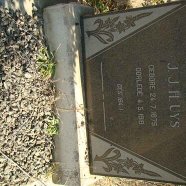 UYS J.J.H. 1875-1919