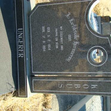 UNGERER Kobus 1954-1994