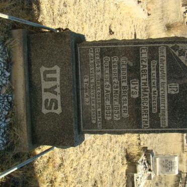 UYS Elizabeth Margaretha nee BRESLER 1957-1931