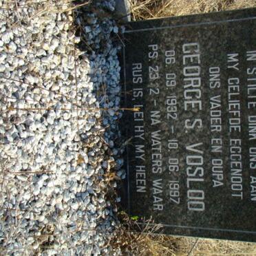 VOSLOO George S. 1932-1997