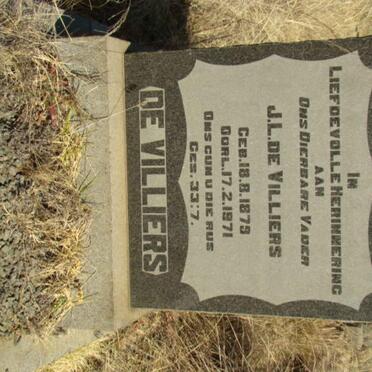 VILLIERS J.L., de 1879-1971