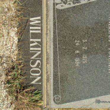 WILKINSON William Turner 1925-1994