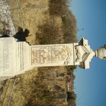 WESSELS Maria Catharina Aletta nee ODENDAAL ?-1932