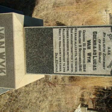 WYK Coenraad Lucas, van 1884-1941