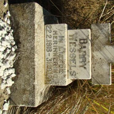 WESSELS Barry 1918-1918