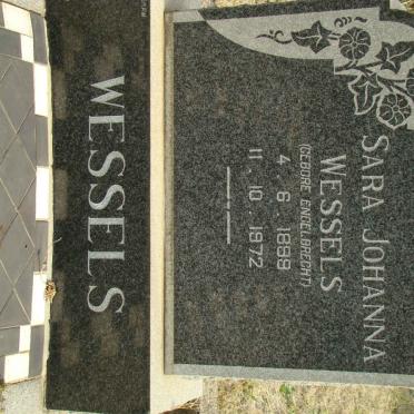 WESSELS Sarah Johanna nee ENGELBRECHT 1899-1972