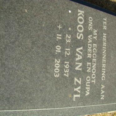 ZYL Koos, van 1937-2003