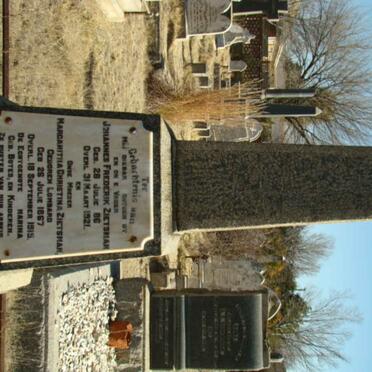 ZIETSMAN Johannes Frederik 18??-1921 &amp; Margaretha Christina LOMBAARD 1867-1915