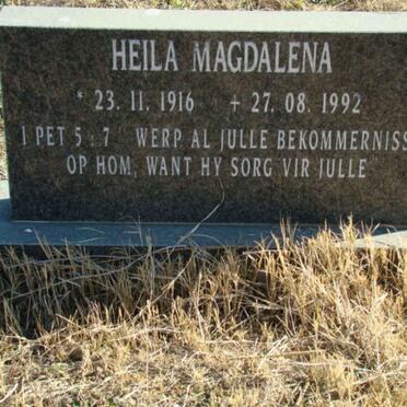 ? Heila Magdalena 1916-1992