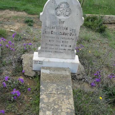 UYS Dirk Corneleus 1890-1890