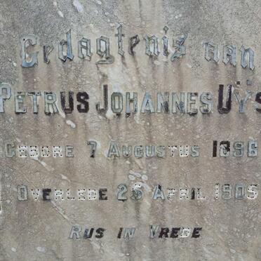 UIJS Petrus Johannes 1896-1905