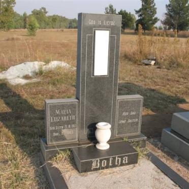 BOTHA Maria Elizabeth nee STEYN 1917-1983