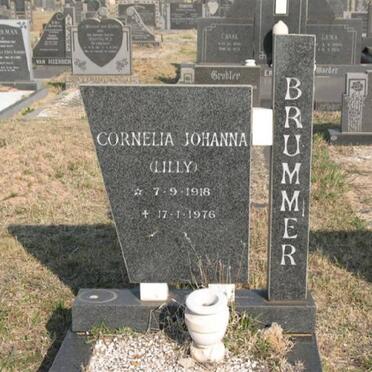 BRUMMER Cornelia Johanna 1918-1976
