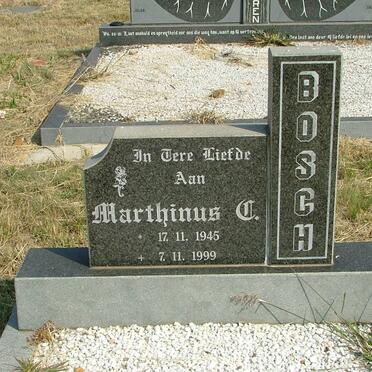 BOSCH Marthinus C. 1945-1999