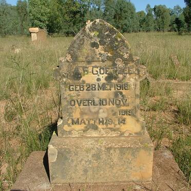 COETZEE A.S. 1918-1919