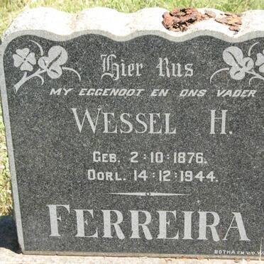 FERREIRA Wessel H. 1876-1944