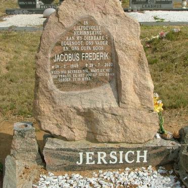JERSICH Jacobus Frederik 1948-2002