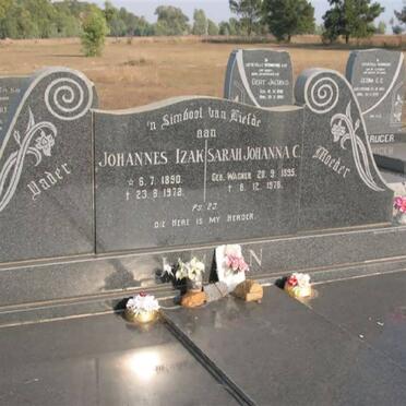 JANSEN Johannes Izak 1890-1978 &amp; Sarah Johanna C. WAGNER 1895-1976