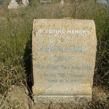 KRIEL Ada Beatrix -1916