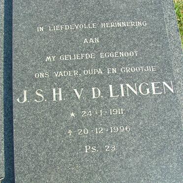 LINGEN J.S.H., v.d. 1911-1996