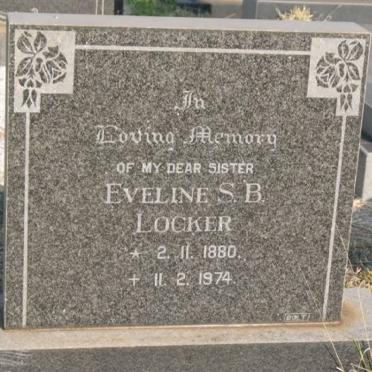 LOCKER Eveline S.B. 1880-1974