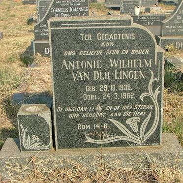 LINGEN Antonie Wilhelm, van der 1936-1962