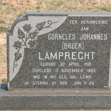 LAMPRECHT Corneles Johannes 1918-1985