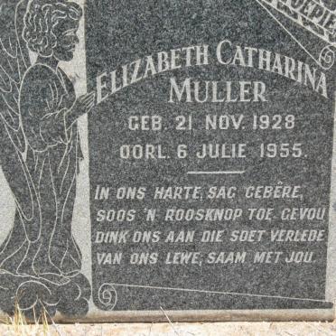 MULLER Elizabeth Catharina 1928-1955