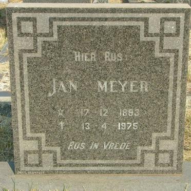 MEYER Jan 1893-1975