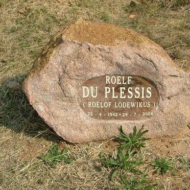 PLESSIS Roelof Lodewikus, du 1942-2006