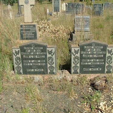 PREEZ John C., du 1866-1934 :: PREEZ James, du 1892-1922