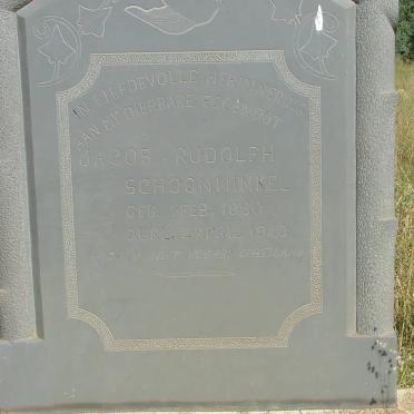 SCHOONWINKEL Jacob Rudolph 1860-1940