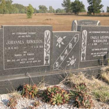 SWART Johannes Arnoldus 1917-1972 &amp; Engela Susanna Magdalena 1925-1981