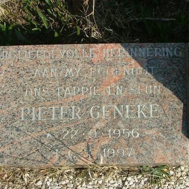 TOIT Pieter Geneke, du 1956-1997