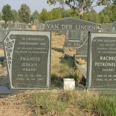 ? Francis Johan 1898-1987 &amp; Rachel Petronella 1898-1990