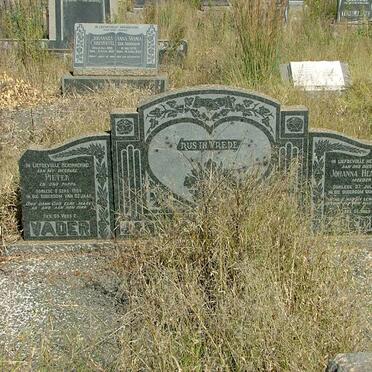 JA? Pieter -1954 &amp; Johanna Hendrina -1978