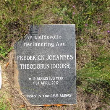 BEZUIDENHOUT Frederick Johannes Theodorus 1939-2012