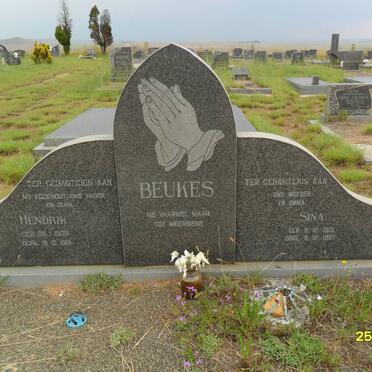 BEUKES Hendrik 1909-1981 &amp; Sina 1913-1987