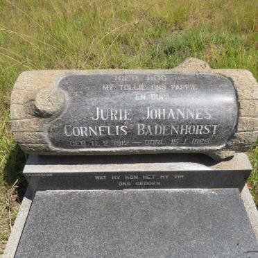 BADENHORST Jurie Johannes Cornelis 1912-1969
