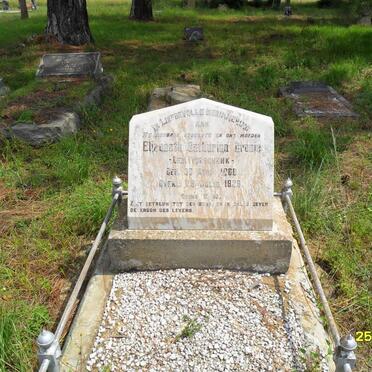 CRONJE Elizabeth Catharina nee VOLSCHENK 1868-1926