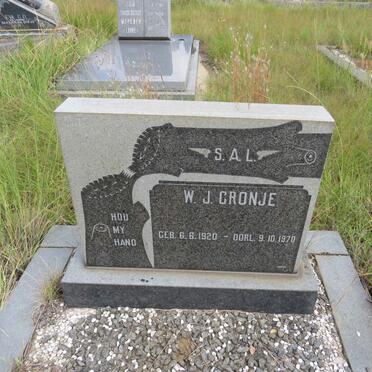 CRONJE W.J. 1920-1970