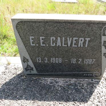 CALVERT E.E. 1908-1987